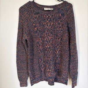 Faded Glory Rainbow Cable Knit Sweater